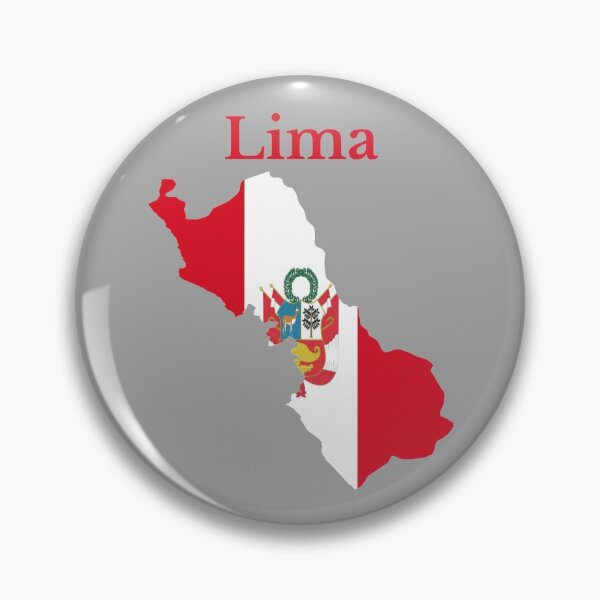 Item preview, Lima Region Map Design, Peru designed and sold by marosharaf.