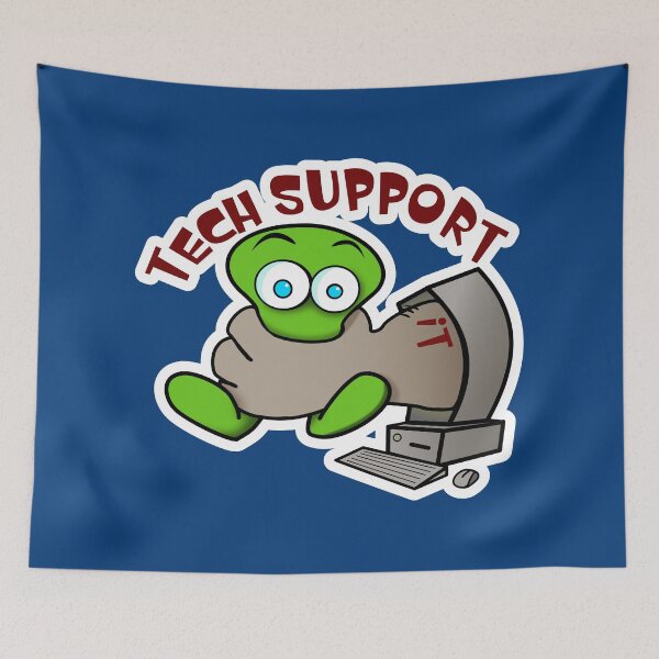 Item preview, Tech Support designed and sold by CraftyManiac.