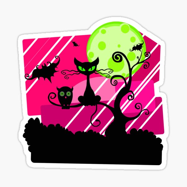 Halloween Trio Sticker