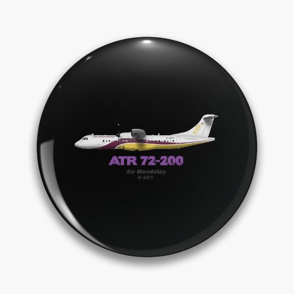 Item preview, Avions de Transport Rgional 72-200 - Air Mandalay  designed and sold by ntstackpole.