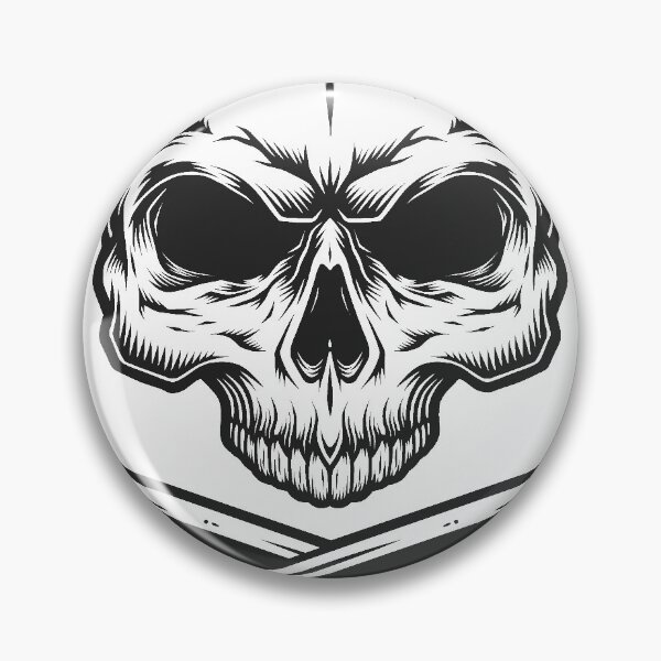 Artikelvorschau, Totenkopf-Design mit Knochenkreuz entworfen und verkauft von mshclothingco.
