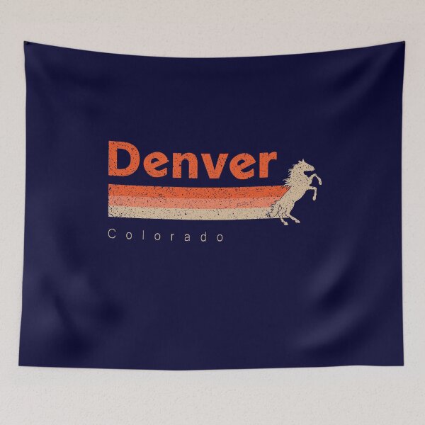 Item preview, Vintage Denver Football Retro Colorado Bronco At Gameday designed and sold by bucktundBr.
