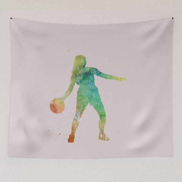 Item preview, Basketball girl playing designed and sold by ChristinaPerri.