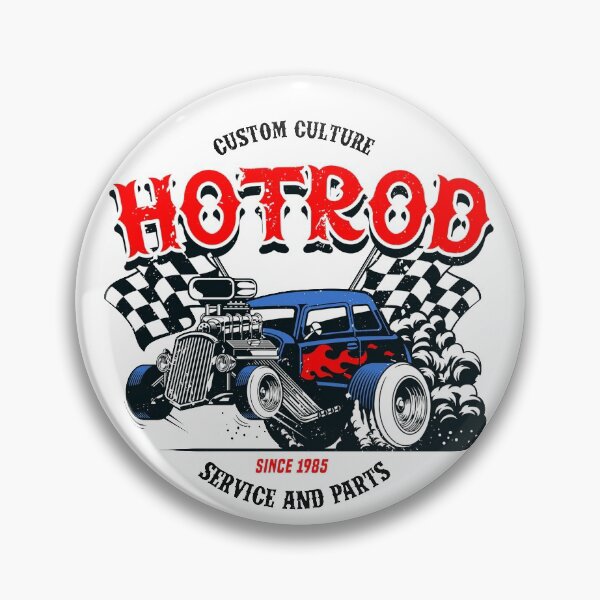 Item preview, Hot Rod Vintage Men's Print T-Shirt | classic cars | 100% organic unisex designed and sold by PCBoutique.
