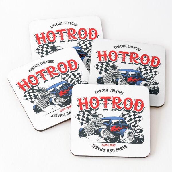 Item preview, Hot Rod Vintage Men's Print T-Shirt | classic cars | 100% organic unisex designed and sold by PCBoutique.