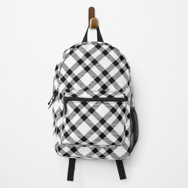 Item preview, Black and White Diagonal Buffalo Plaid designed and sold by Tamas Das.