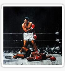 Muhammad Ali Knocks Out Sonny Liston Sticker