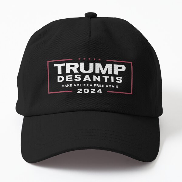 Trump DeSantis 2024 Dad Hat