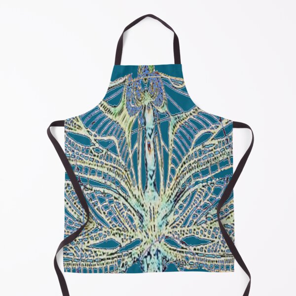 Item preview, ABSTRACTED WHITE-TEAL DRAGONFLY WING designed and sold by sharlesart.