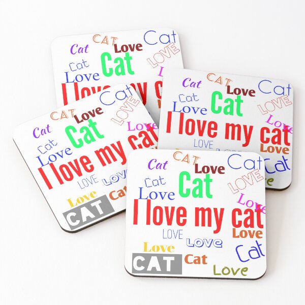 Item preview, i love my cat pate designed and sold by MXanwar.