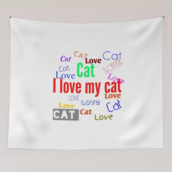 Item preview, i love my cat pate designed and sold by MXanwar.