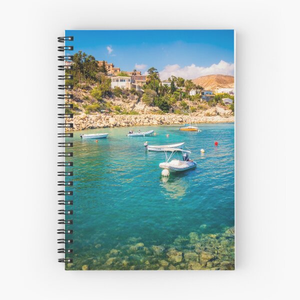 Item preview, Boats at Cala del Morro Blanc designed and sold by Ralph Goldsmith.