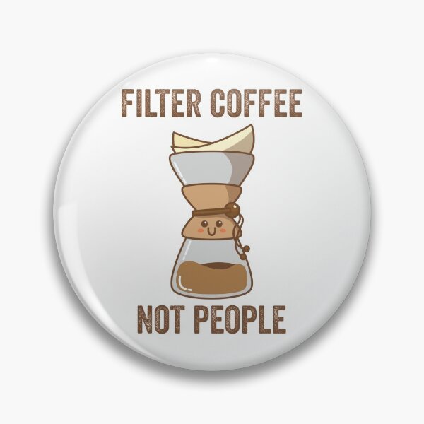 Item preview, Filter Coffee, Not People Kawaii Chemex designed and sold by MeowsAndMakes.
