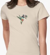 Dapper Hummingbird Women's Fitted T-Shirt