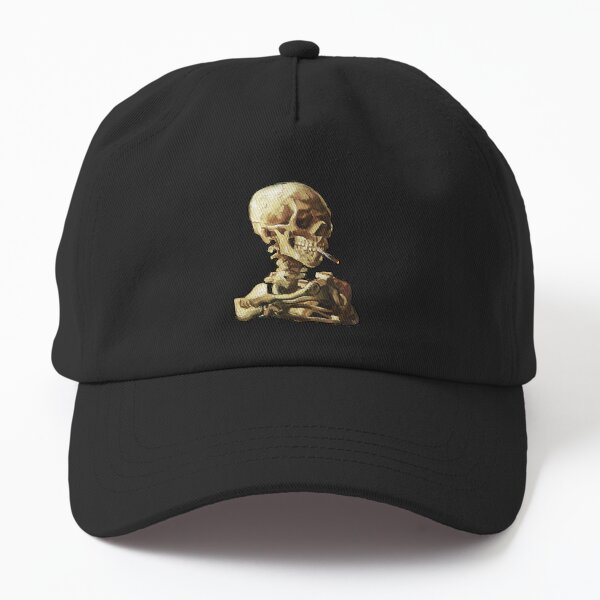 Item preview, Vincent Van Gogh - Skull of a Skeleton with Burning Cigarette designed and sold by ind3finite.