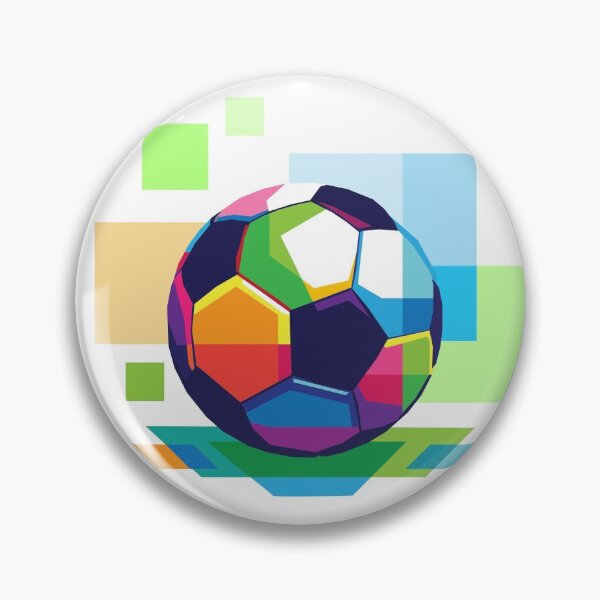 Artikelvorschau, Ein schöner und bunter Fußball/Fußball entworfen und verkauft von AidenChen.