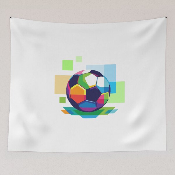 Item preview, A Beautiful & Colorful Soccer/Football designed and sold by AidenChen.