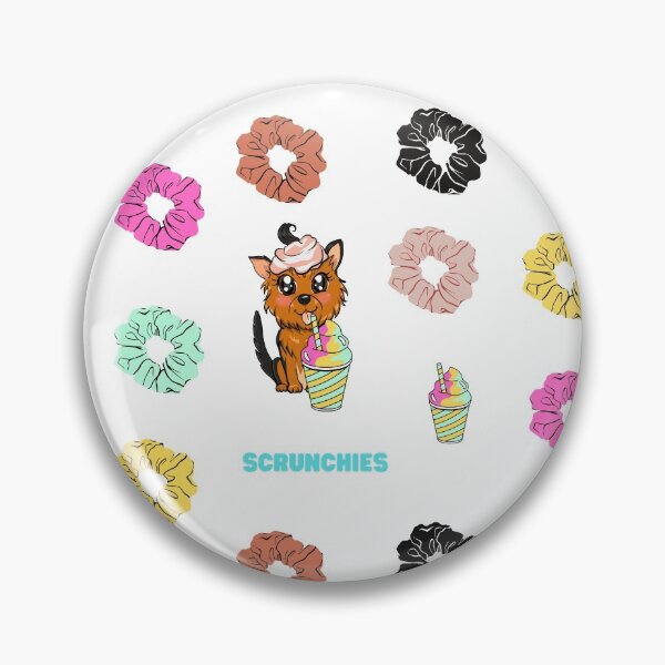 Item preview, Yorkie with scrunchie  designed and sold by Lizreed1827.