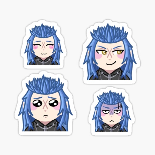 Vista previa del artículo con la obra «Saix Chibis: Grupo 1», diseñado y vendido por alisande.