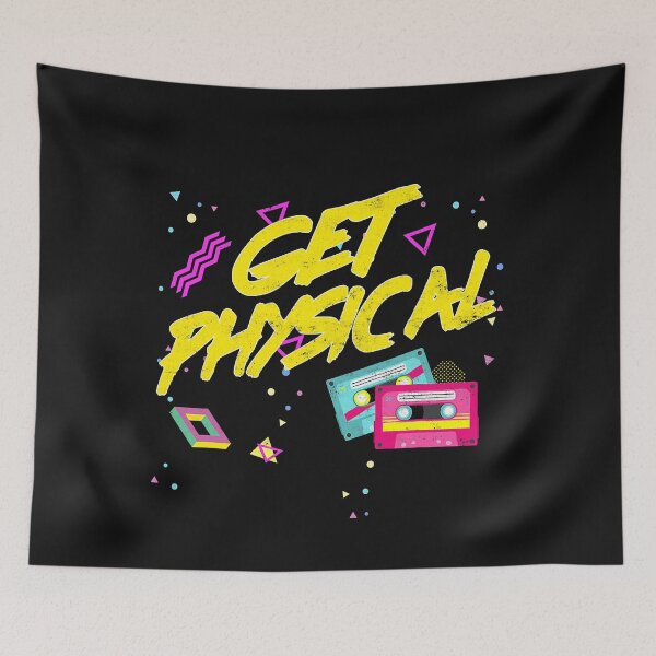 Item preview, Totally Rad Get Physical Retro Vintage 80s 90s Workout designed and sold by ZacharyMarcus.