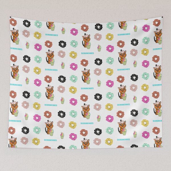 Item preview, Yorkie with scrunchie  designed and sold by Lizreed1827.