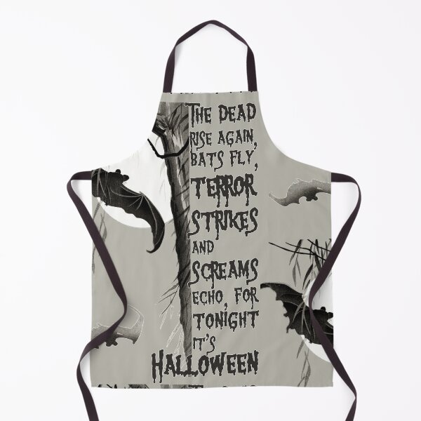 Item preview, The dead rise again, bats fly, terror strikes and screams echo, for tonight it's Halloween. designed and sold by hasbeenz.