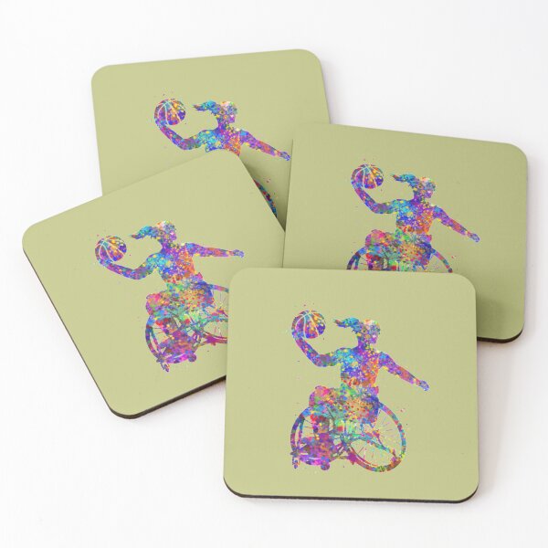 Item preview, Wheelchair Basketball Painting designed and sold by ChristinaPerri.