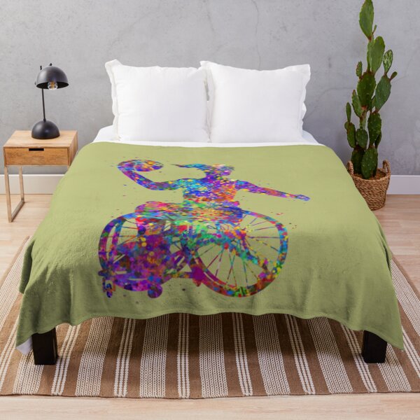 Item preview, Wheelchair Basketball Painting designed and sold by ChristinaPerri.