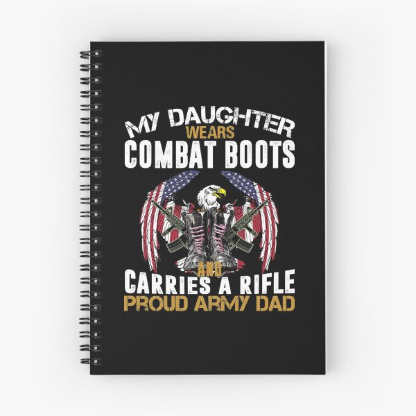 Item preview, My Daughter Wears Combat Boots Proud Military Mom Dad Gift Pullover Hoodie designed and sold by DaiShop.