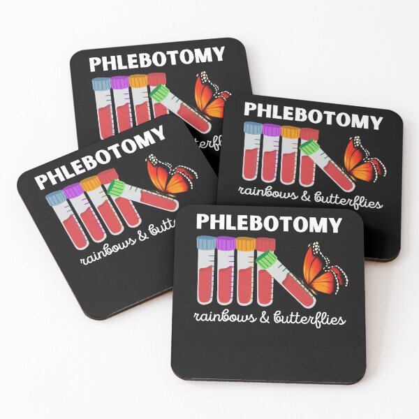 Item preview, Phlebotomy Rainbows & Butterflies designed and sold by Crafty-Mornings.