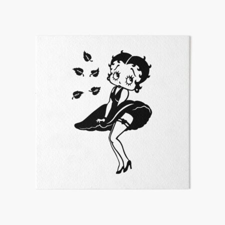 Betty Boop Art Board Print for Sale by Brook P