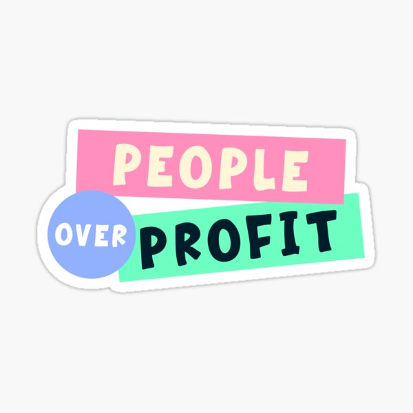 Item preview, People Before Profit designed and sold by SSFootball.