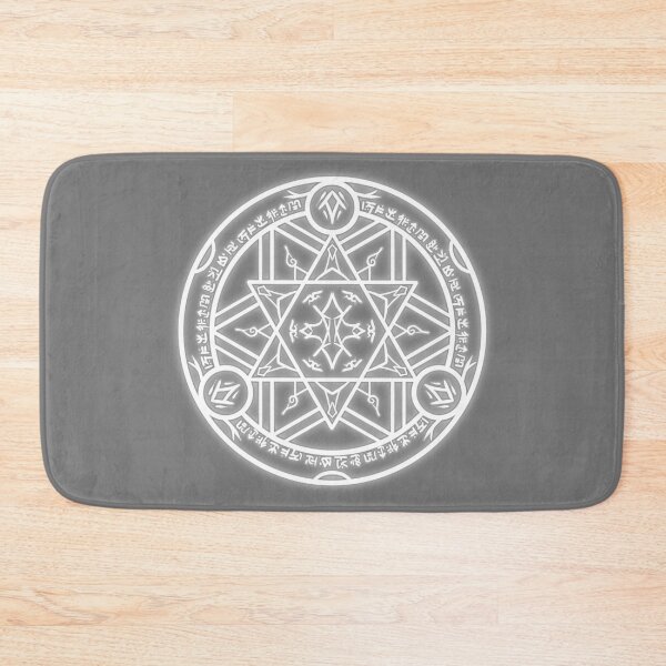Item preview, Silver of Harmony "Star" Anime-Style Summoning Circle designed and sold by SimpleGeometry.