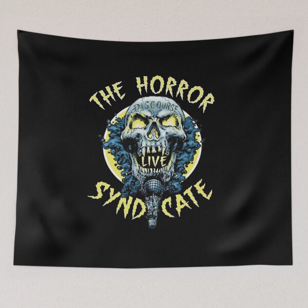 Item preview, The Horror Syndicate Discourse Logo Tee  designed and sold by Costume685.