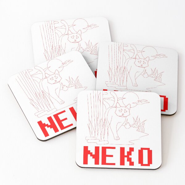 Item preview, Doodle Mythical Beast - Nibi no Nekomata designed and sold by Artdoki.