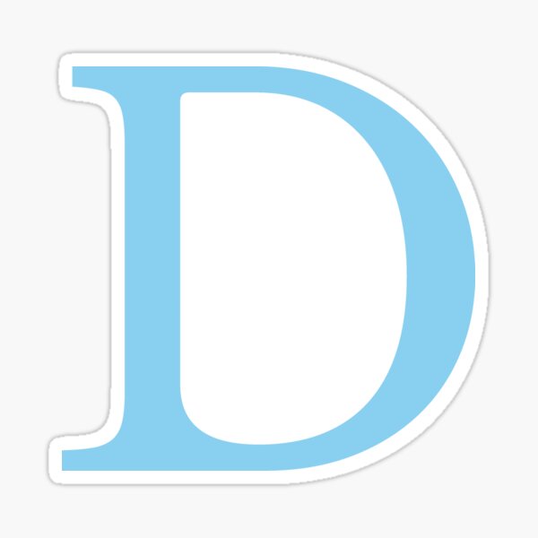 light blue d