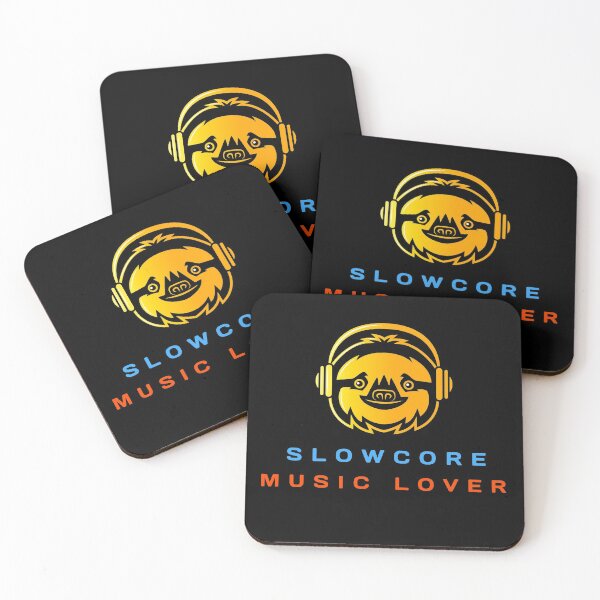 Item preview, Slowcore Music Lover Sloth designed and sold by artfulnotebook.