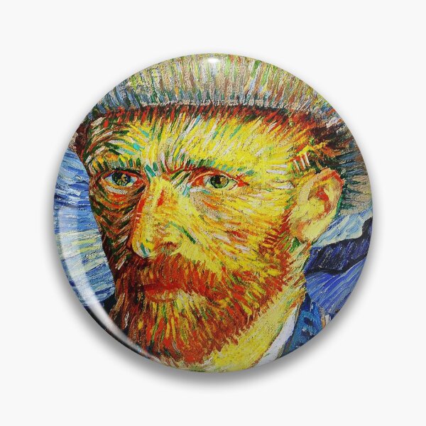 Item preview, Vincent Van Gogh Portrait Starry Night designed and sold by ind3finite.