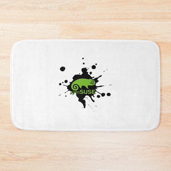 Item preview, openSUSE in black paint spill designed and sold by jrobertoalas.