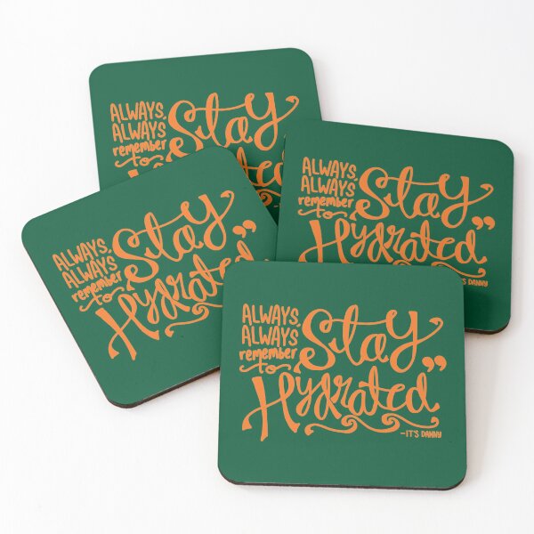 Item preview, Stay Hydrated Quote Orange designed and sold by CGBCreative.