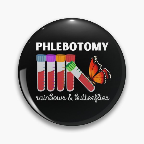Item preview, Phlebotomy Rainbows & Butterflies designed and sold by Crafty-Mornings.