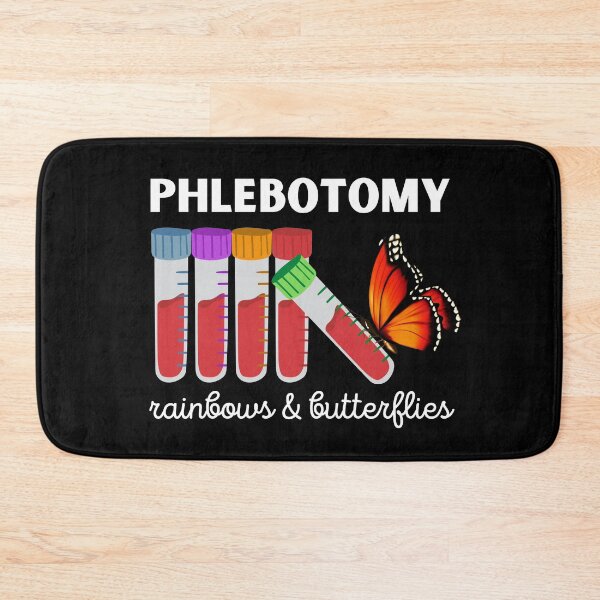 Item preview, Phlebotomy Rainbows & Butterflies designed and sold by Crafty-Mornings.