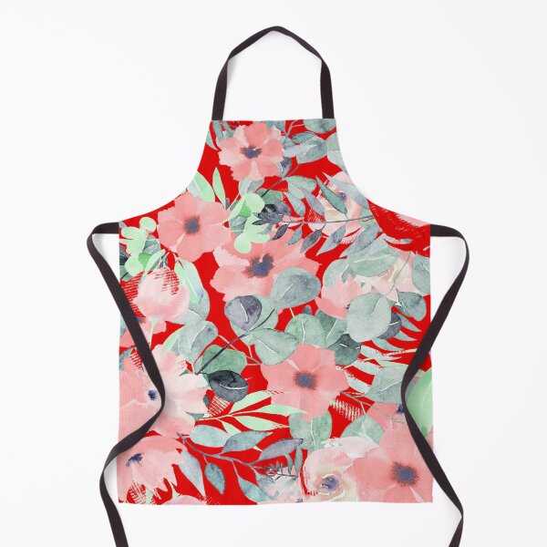 Item preview, Floral Medley 2 - Autumn Pink and Terracotta designed and sold by AlteredAtelier.