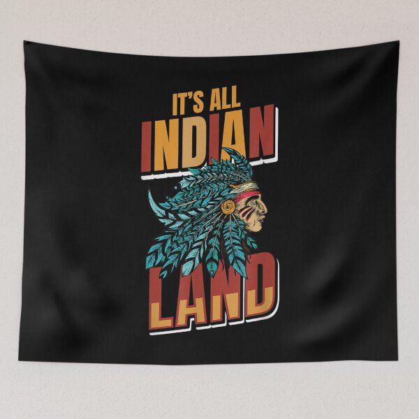 Item preview, It's All Indian Land Christopher Columbus Day Indeginous  designed and sold by DieterShop.