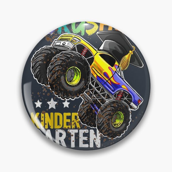Item preview, Crushed Kindergarten Monster Truck Graduation designed and sold by BanDicker.