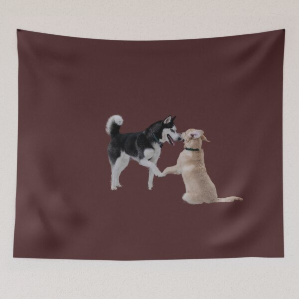 Item preview, Couple dog t-shirt designed and sold by Marketshow22.