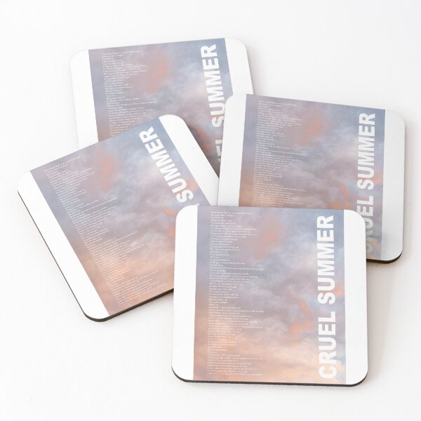 Item preview, Cruel Summer Poster designed and sold by Maddie Guyton.