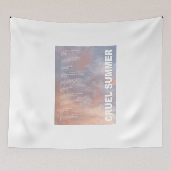 Item preview, Cruel Summer Poster designed and sold by Maddie Guyton.