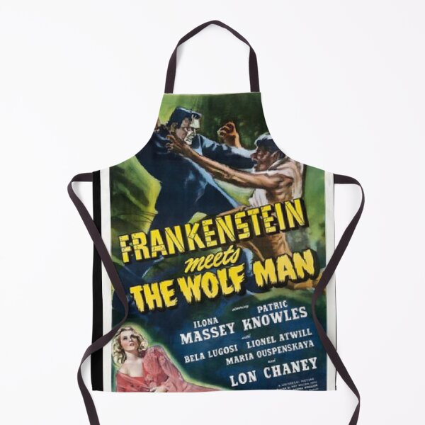 Item preview, Frankenstein meets The Wolf Man designed and sold by beachcamper.