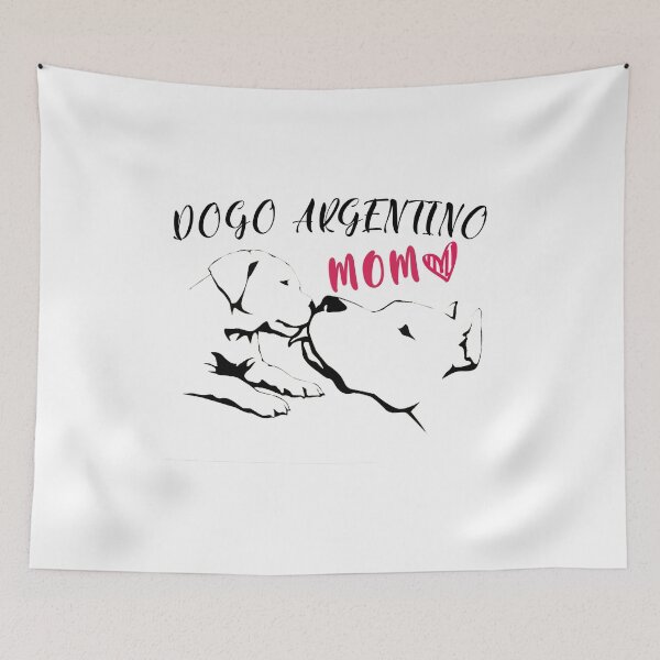 Item preview, Dogo Argentino Mom Heart Sweet Gifts for Ur Mother designed and sold by AchrafOc.
